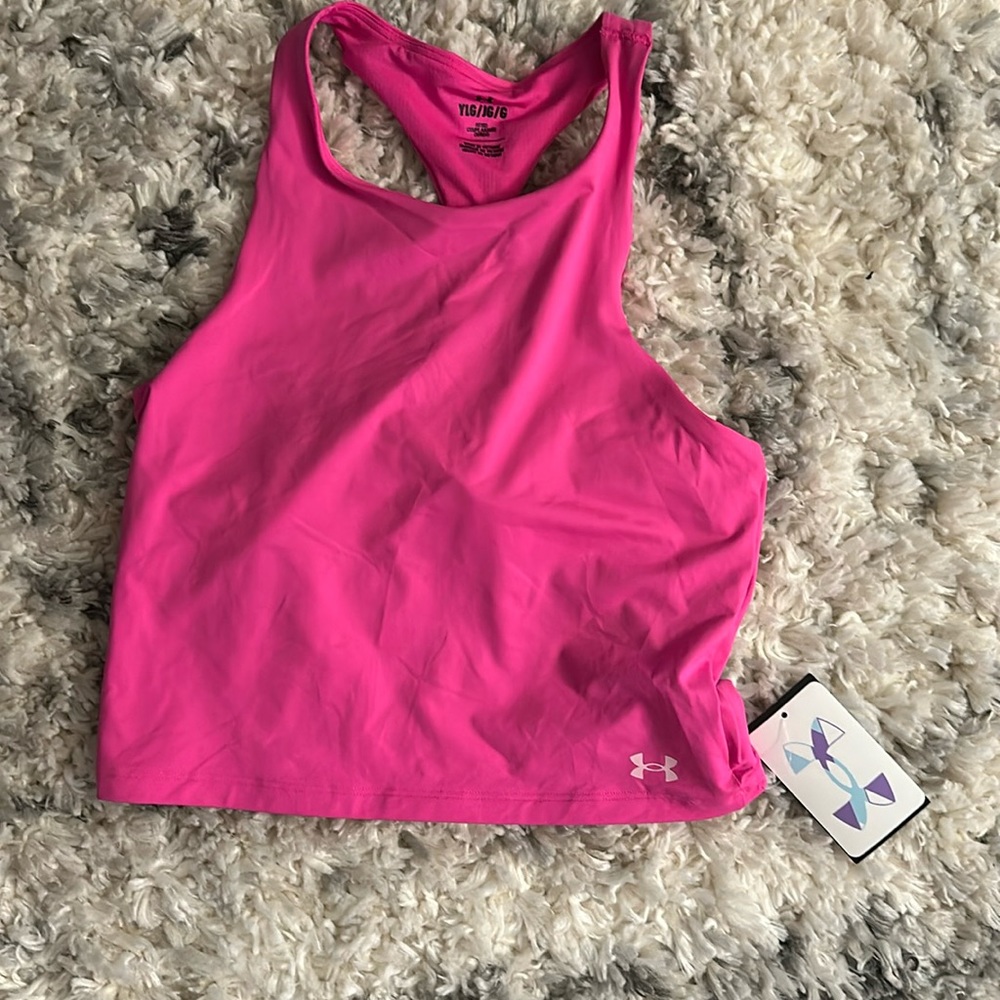 NWT girls underarmor tank top
